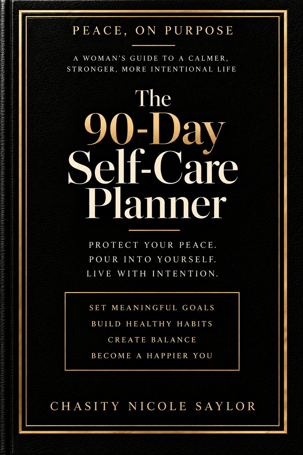 The 90-Day Self-Care Planner